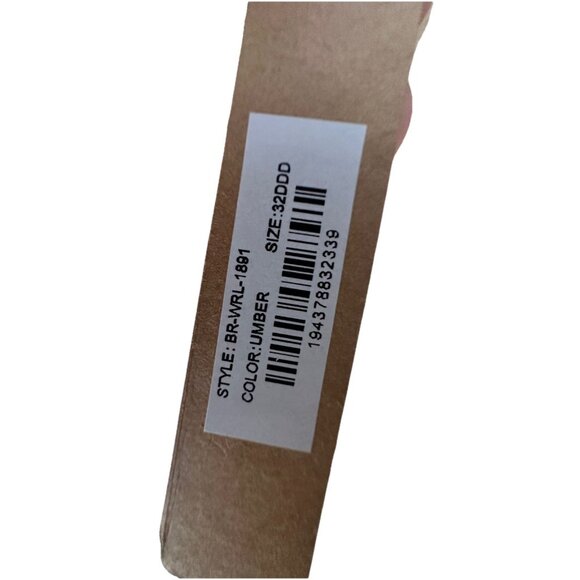 Skims Wireless Push-Up Bra size 32DDD Number Brown *READ* - Picture 3 of 7